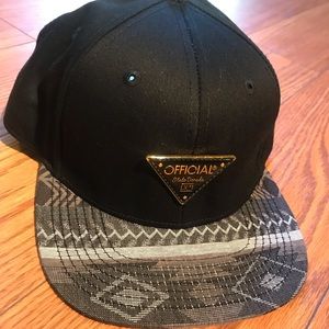 Black Official hat. Brand new.